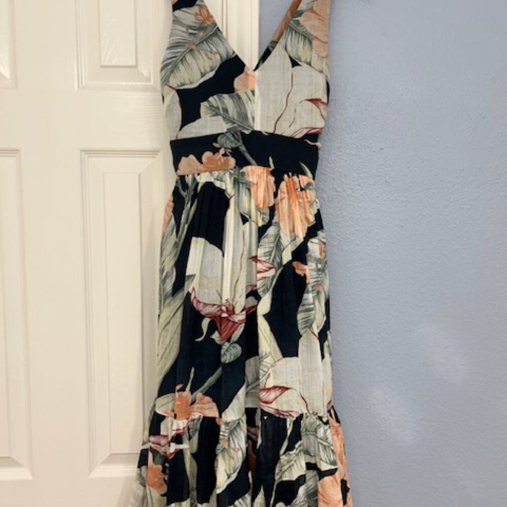Ann Taylor tropical print summer dress